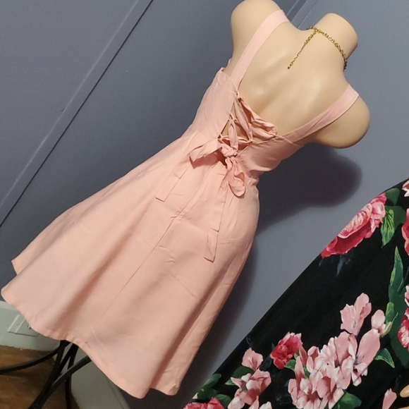 Super Cute Corset Back Summer Dress CLEARANCE - Picture 6 of 8